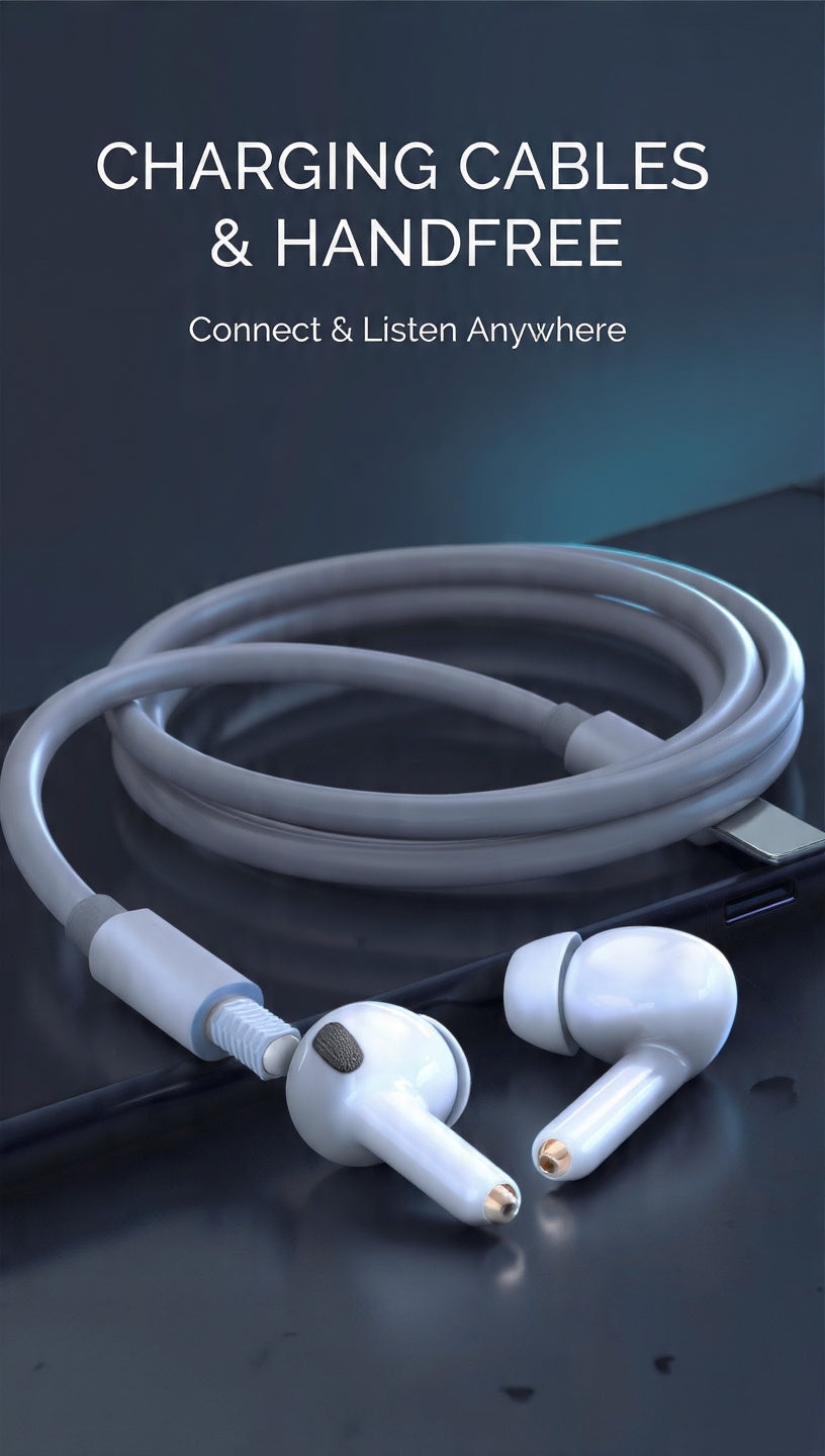Data cable & handsfree