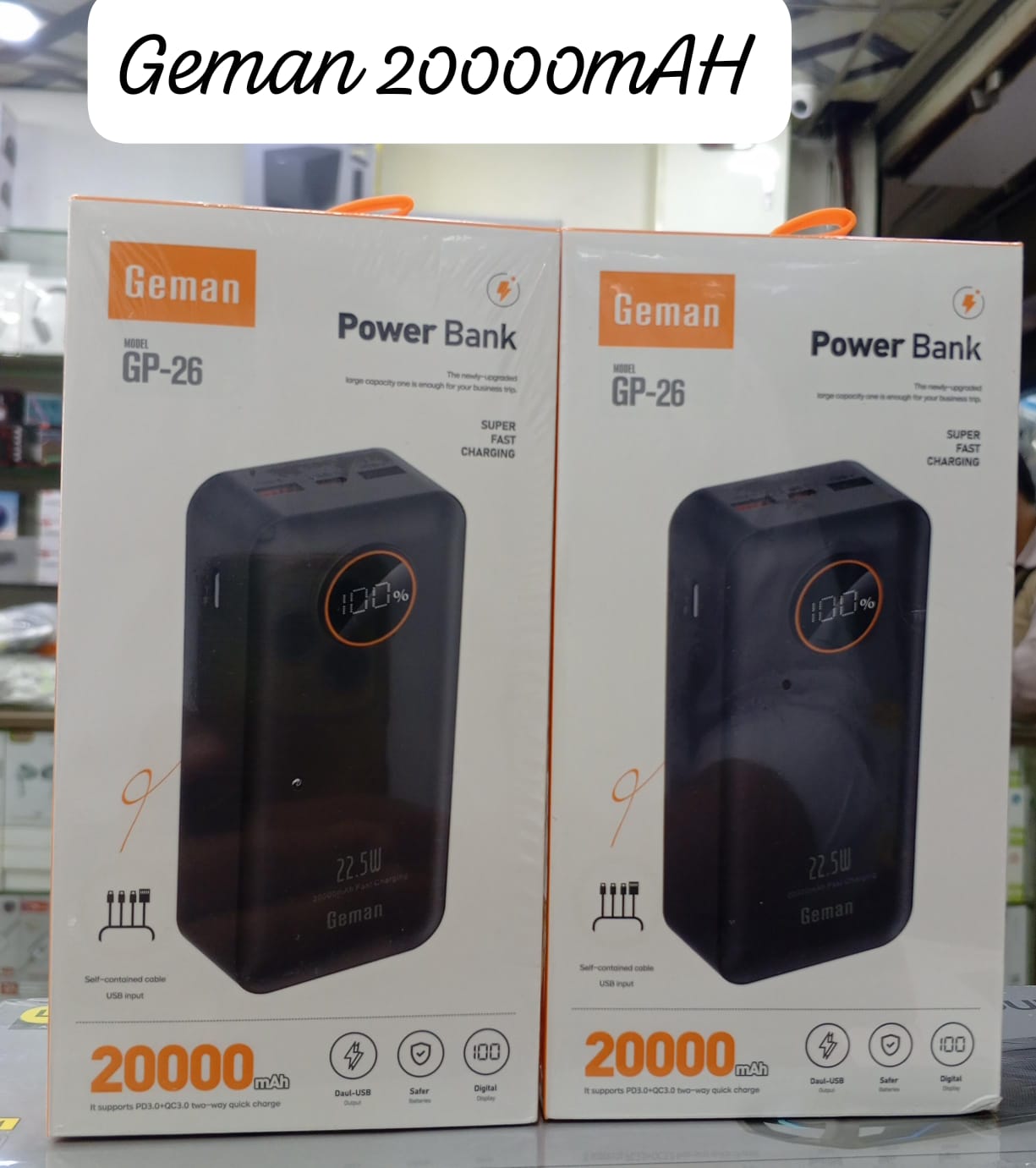 Gemen gp-26  bank 20000 MAH