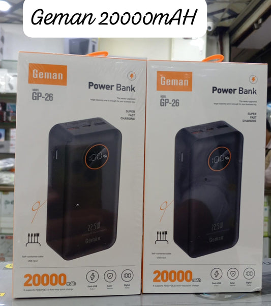 Gemen gp-26  bank 20000 MAH