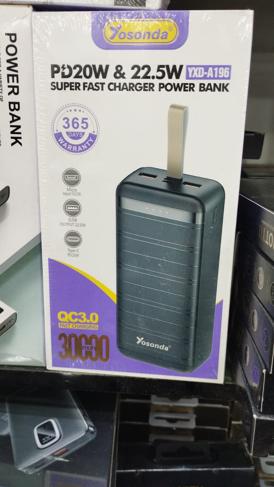 yosanda fast charging power bank